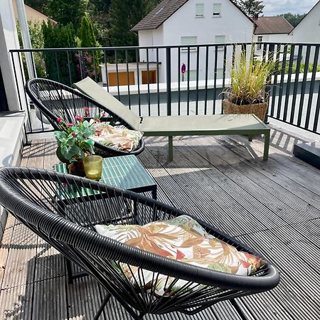 Apartment Living Schwabach Bagian luar foto
