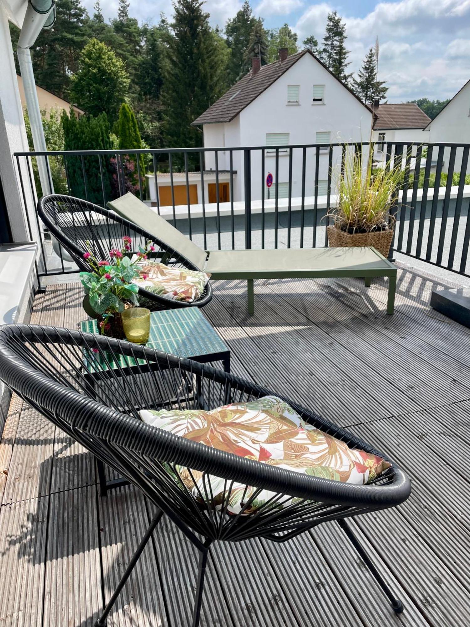 Apartment Living Schwabach Bagian luar foto